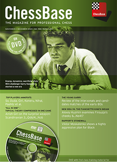 Obrázek z ChessBase Magazine 198 DVD