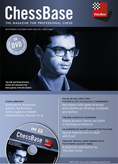 Obrázek z ChessBase Magazine 197 DVD