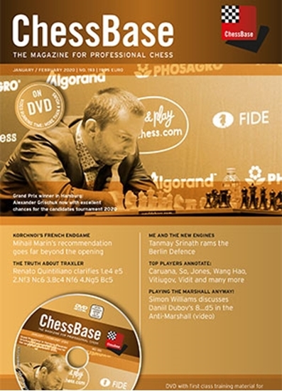 Obrázek z ChessBase Magazine 193 DVD
