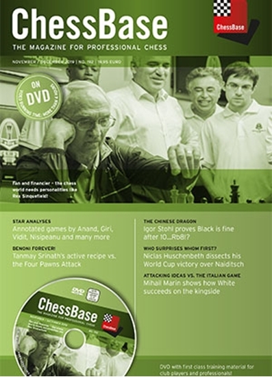 Obrázek z ChessBase Magazine 192 DVD