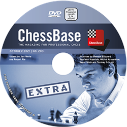 Chessbase Magazine 150 October 2012 Wang Hao Cover DVD - LIKE NEW